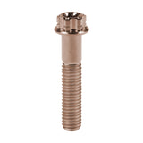 Wanyifa Titanium Bolt M10x15 20 25 30 35 40 45 50 55 60 65 70 75 80 85 90mm Flange Torx T50 Screw Pitch 1.25/1.5mm