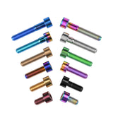 Wanyifa Titanium Bolt M6x10 15 16 18 20 25 30 35 40 45 50 55 60 65mm DIN912 Cap Hex Allen Head Screw for Mountain Road Bike