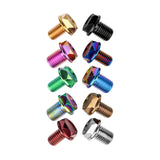 Wanyifa Titanium Bolt M8/M10x13mm Motorcycle Rearview Mirror Hole Plug Screw Motorcycle Accessories Pitch 1.25mm