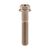 Wanyifa Titanium Bolt M8x15 20 25 30 35 40 45 50 55 60 65mm Flange Hex Head Screw for Motorcycle Disc Brake