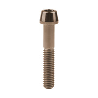 Wanyifa Titanium Bolt M8x15 20 25 30 35 40 45 50 60 70mm DIN912 Taper Hex Allen Head Screw for Bicycle Motorcycle Car