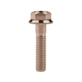 Wanyifa Titanium Bolt M6x10 15 20 25 30 35mm DIN6921 Flange Hex Head Screw for Motorcycle Ti Fastener