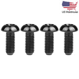 Wanyifa 4pcs Titanium Bolts M5x12mm Button Torx T25 Head Screws US Stock