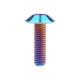 Wanyifa Titanium Bolt M6x12 15 20 25 30 35mm Umbrella Hexagon Allen Head Screw for Bike Motorcycle Disc Brake