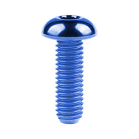Wanyifa Titanium Bolt M5x8 10 12 15 18 20 25 30mm Button Hex Allen Head Screw for Bicycle Ti Fasteners