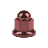 Wanyifa Titanium Nut M6 M8 M10 Dome Cap Hex Acorn Nuts for Motorcycle Car Exhaust Pipe