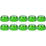 Wanyifa 10pcs Aluminum Nut M2 M3 M4 M5 M6 M8 Anodized Colourful Insert Nylon Lock Hexagon Nuts