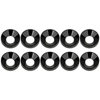 Wanyifa 10pcs Aluminum Alloy Countersunk Washers M2 M2.5 M3 M3.5 M4 M5 M6 M8 M10 Anodized Colourful Countersunk Head Bolt Washer Gaskets