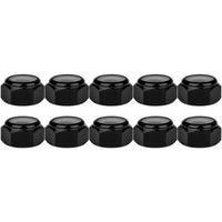 Wanyifa 10pcs Aluminum Nut M2 M3 M4 M5 M6 M8 Anodized Colourful Insert Nylon Lock Hexagon Nuts