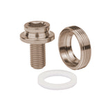 Wanyifa Titanium Bolt M8x15mm Crank Cap Bottom Bracket Axle Screw Bike Center Shaft Crankset Cover Square Hole Fixing Bolts Pitch 1.0mm