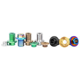 Wanyifa Titanium Bolt M7x4mm M9x10mm Road Bike Schaltung Oil Bleed Bolt Hose Locking Bolts Bicycle Oil Injection Hole Screw Oil Pipe Hose Lock Screws for Shimano  R7020 R8020 R8070 R8170 R9170