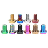 Wanyifa Titanium Bolt M8/M10x13mm Motorcycle Rearview Mirror Hole Plug Screw Motorcycle Accessories Pitch 1.25mm