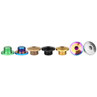 Wanyifa Titanium Bolt M7x4mm M9x10mm Road Bike Schaltung Oil Bleed Bolt Hose Locking Bolts Bicycle Oil Injection Hole Screw Oil Pipe Hose Lock Screws for Shimano  R7020 R8020 R8070 R8170 R9170