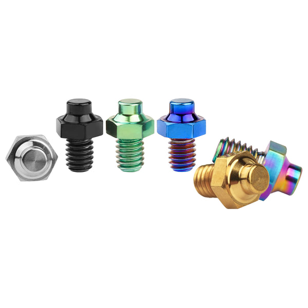 bike pedal screw Wanyifa Titanium Bolt M4x5mm Bicycle Pedal Anti-Slip Screw Cycling Ped – Wanyifabolt