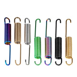 Wanyifa Titanium Spring Length 150mm Motorcycle Side Stand Spring Practical Parking Side Kickstand Springs Replacement for Motorcycle Scooter