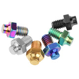 Wanyifa Titanium Bolt M4x5mm Bicycle Pedal Anti-Slip Screw Cycling Pedal Non-slip Nails Pins Bolts Bike Parts