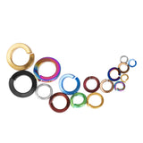 Wanyifa Titanium Washer M3 M4 M5 M6 M7 M8 M10 Split Lock Washers for Spring Lock Gaskets
