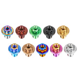 Wanyifa Titanium Bolt M7x10mm Oil Line Fitting Bolts Oil Pipe Hose Locking Screws for Bicycle