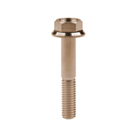 Wanyifa Titanium Bolt M8x15 20 25 30 35 40 45 50 55mm DIN6921 Flange Hex Head Screw for Cycling Motorcycle